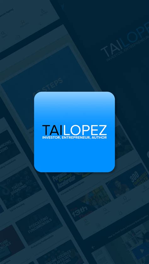 tai lopez test|Tai Lopez Official App .